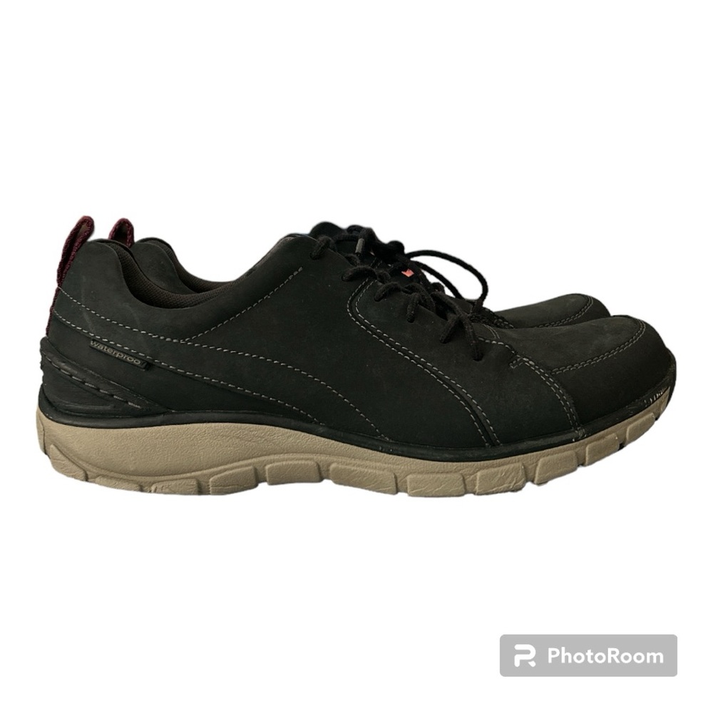 Clarks Wave 2.0 Lace Black Nubuck/Textile Combination